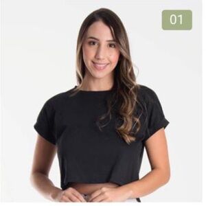 Gym - Black Women's Crop Top